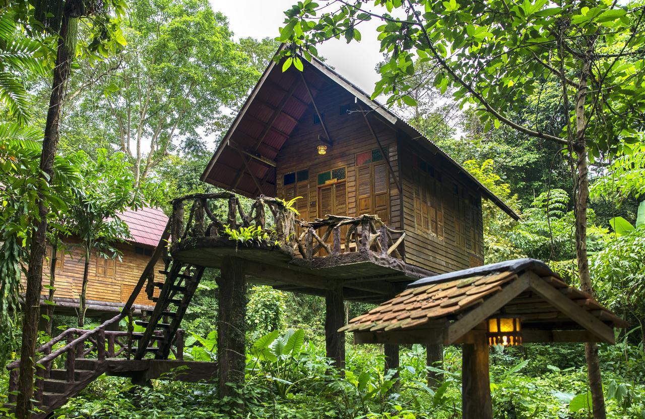 Art'S Riverview Lodge Khao Sok National Park Exterior foto